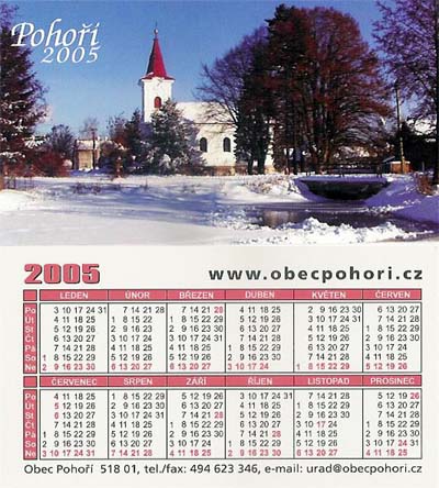 Kalend Poho 2005