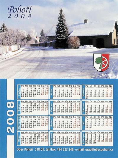 Kalend Poho 2008