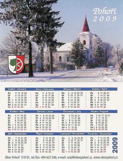 Kalend Poho 2009