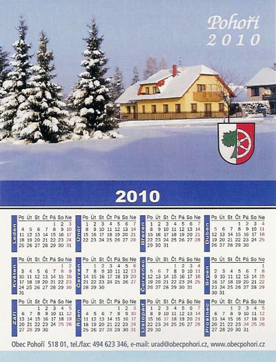 Kalend Poho 2010