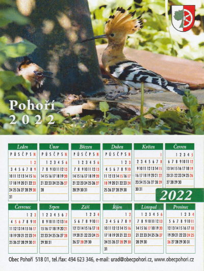 Kalend Poho 2022