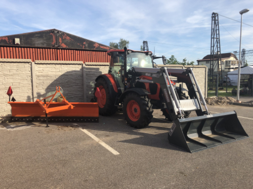 Nov traktor obce Poho (rok 2019)