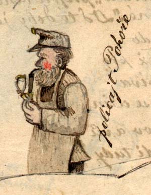 policajt Pohoře (Alois Beer z Dobrušky, rok 1893)