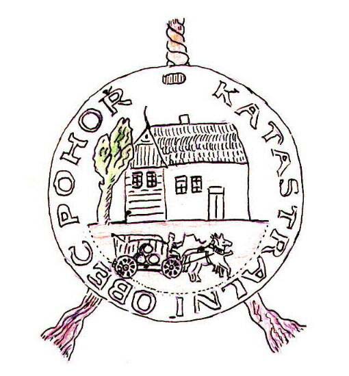 Sigillum civium Pohorensium - pečeť obce Pohoří