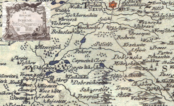Jägerova mapa Čech (rok 1789)