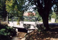 nový mostek u kaple (rok 1999)