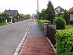 vstavba novho chodnku smr Dobruka (rok 2006)