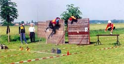 okresní soutěž hasičů (rok 2001)