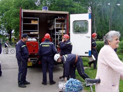 okresní soutěž hasičů (rok 2007)