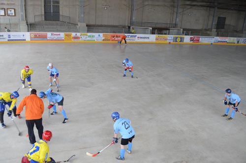 Hokejbalový zápas (rok 2012)